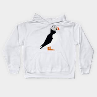 Graphic Nature - Atlantic Puffin Kids Hoodie